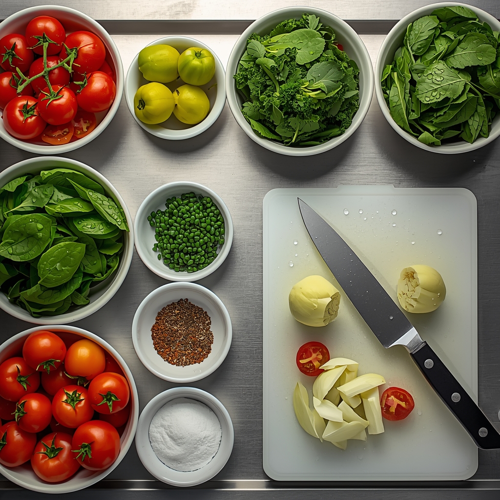 Food waste and kitchen ingredients